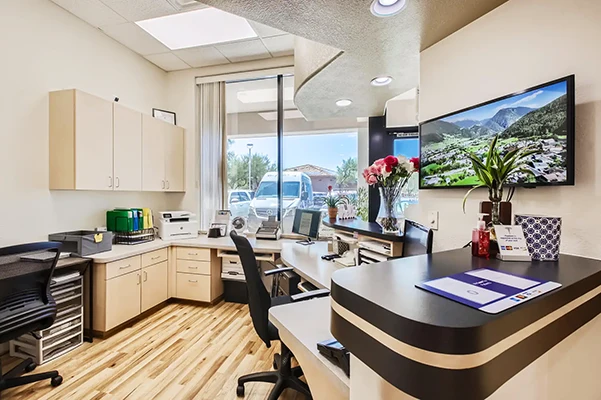 Front Desk Administration Workspace